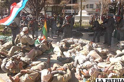 VILLAMONTES EN PELIGRO DE CAER