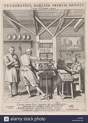 Invención de la Imprenta