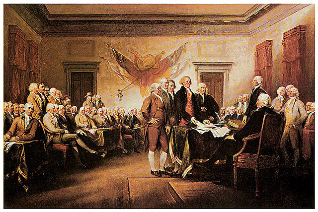Congress approves the Declaration of Independence