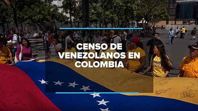 Se inició el censo de inmigrantes venezolanos en Colombia