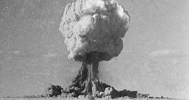 Ensayo de la primera bomba atómica de la URSS