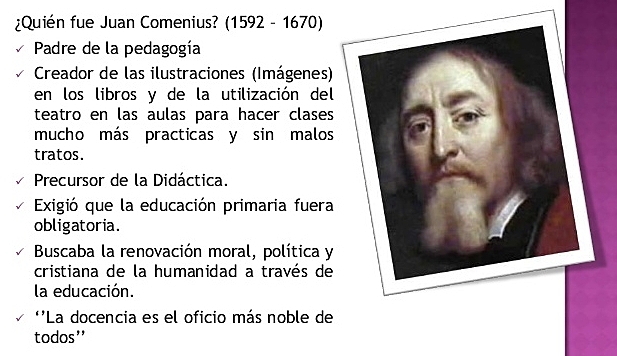 JUAN AMOS COMENIO, REALISTA.