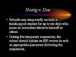 Honig v. Doe