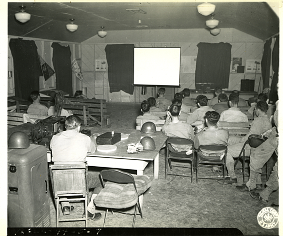 Audio visual device used during WWII