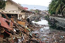 Maremoto en el océano Indico