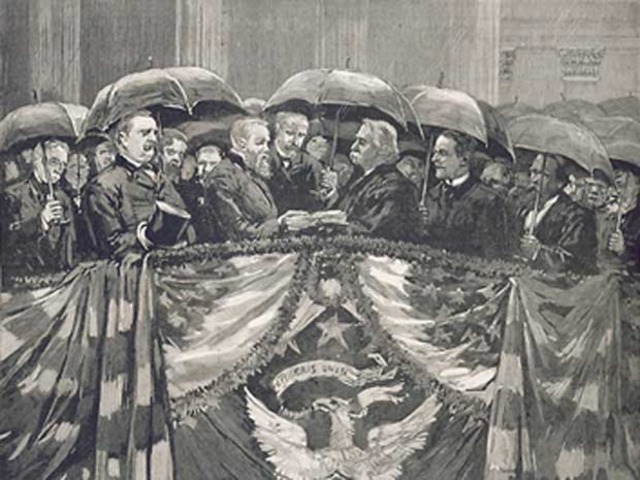 Sworn into Presidential Office