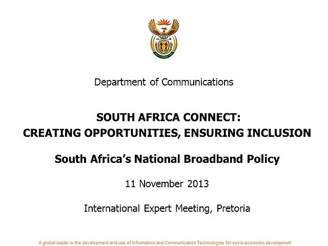 Broadband Policy