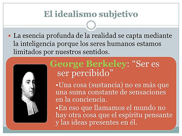 GEORGE BERKELEY, IDEALISTA. (1685-1753)