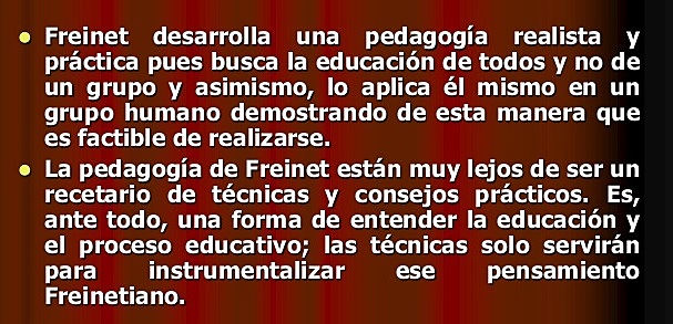 CELESTIN FREINET, REALISTA.(1896-1996)