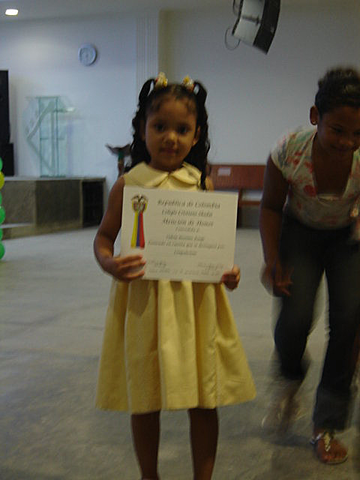 Mi primer reconocimiento académico