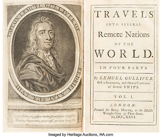 The English novel Gulliver's Travels