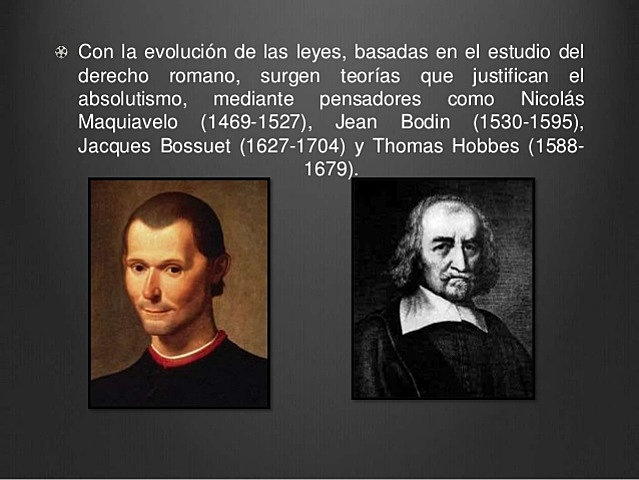 NICOLÁS MAQUIAVELO- JEAN BODIN