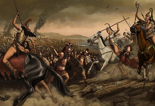 Comienzo de la Guerra de Troya