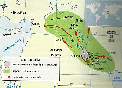 Fin del reinado de Hammurabi en el Imperio Babilónico