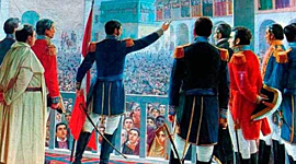 Timeline: LA INDEPENDENCIA DEL PERÚ