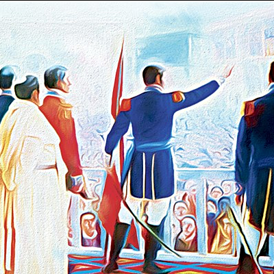 Timeline: LA INDEPENDENCIA DEL PERÚ