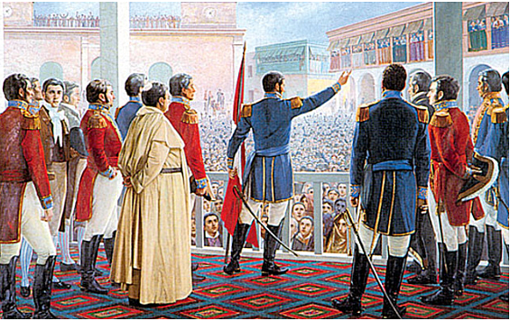 Proclamacion de la Independencia
