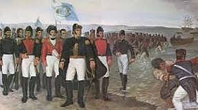 SEP 7, 1820 Desembarco de San Martin en Paracas
