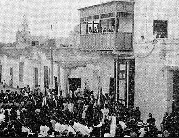 Establecimiento de Cuartel en Huaura