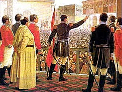 Proclamacion de la Independencia