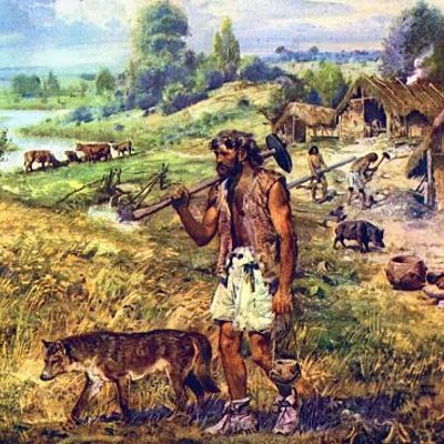 Timeline: Vida en el Paleolítico y en el Neolítico