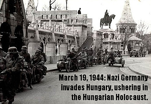Germany takes over Hungary
