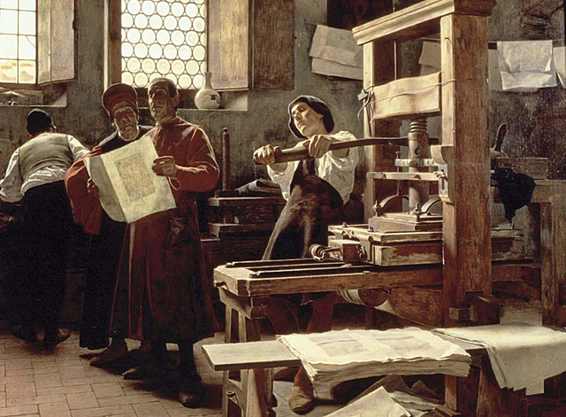 Invencion de la imprenta