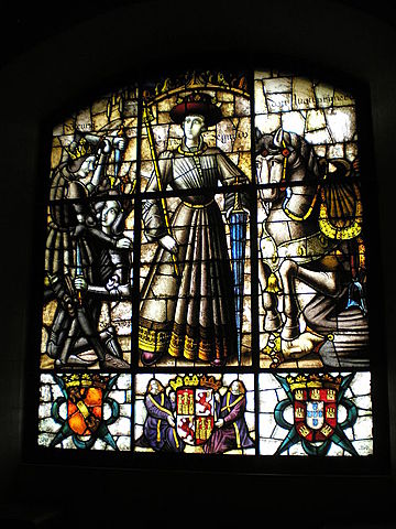 Siglo XVI.Vidrieras Grisallas