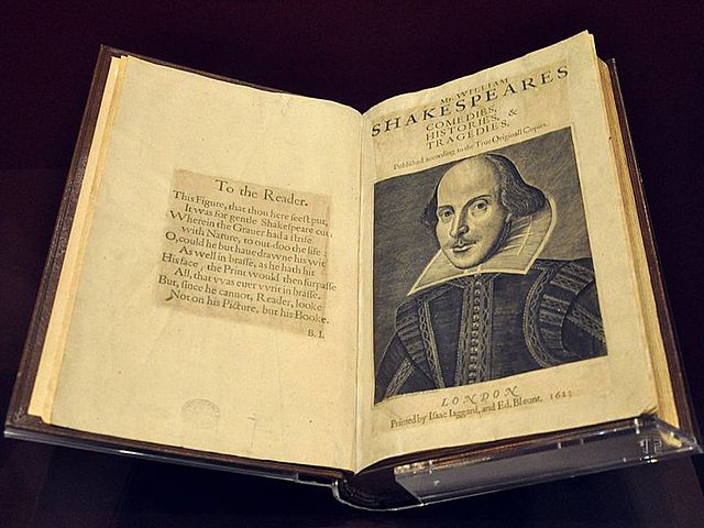 Shakespeare's First Folio is published