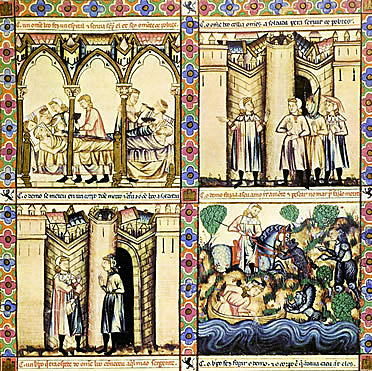 Miniaturas. Cantigas de Santa María