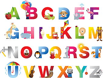 2 Years Old: Alphabets & Words