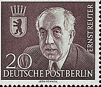West Berlin elections. Ernst Reuter becomes mayor.