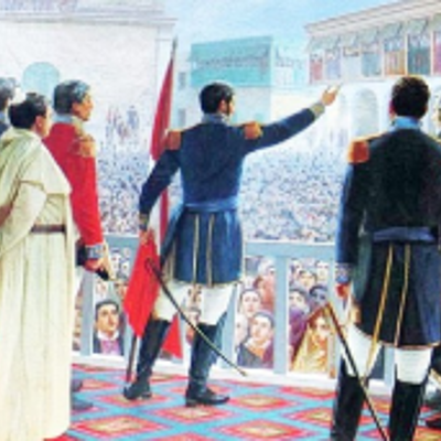 Timeline: la independencia del perú