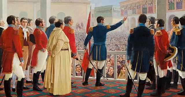 Proclamacion de la Independencia