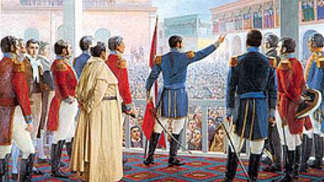 Proclamacion de la Independencia