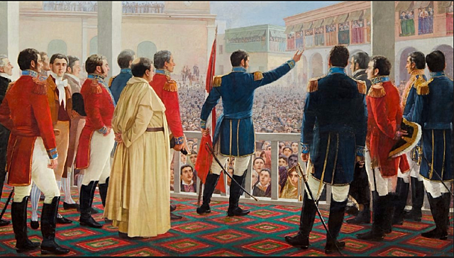 Proclamacion de la Independencia
