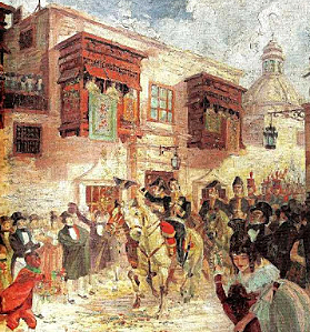 ingreso de San Marin a Lima