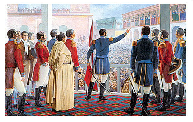 Proclamacion de la Independencia