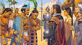 Timeline: Conquista de Guatemala y acontecimientos a nivel mundial