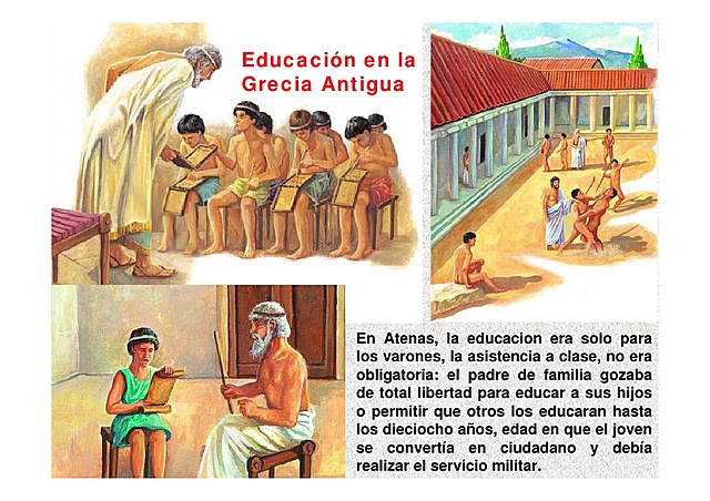 JÓVENES DE LA ANTIGUA GRECIA
