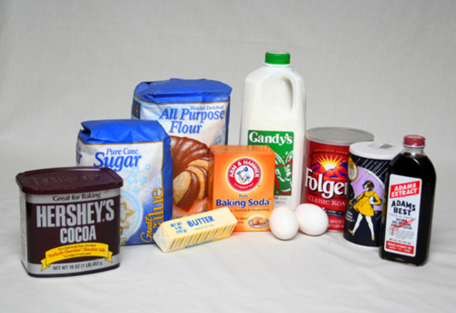 Ingredients you will use