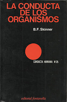 Libro "La conducta de los organismos"