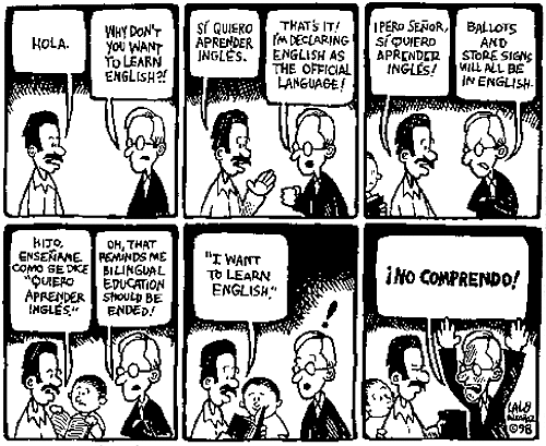 Bilingual NO / Opposition to Bilingualism Strengthens