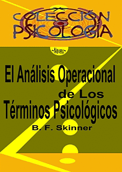 Artículo: "El análisis operacional de los términos psicológicos".
