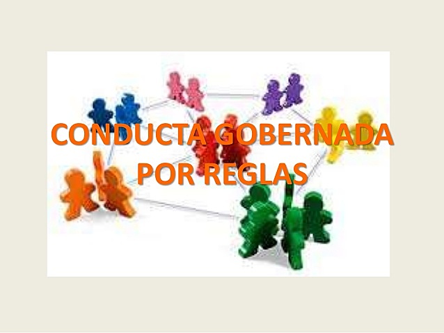 Conducta gobernada por reglas