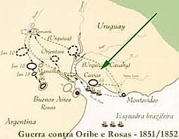 La guerra en el Uruguay y el Bloqueo Anglofrancés