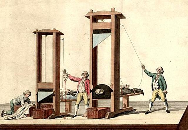 The Beginning of the Guillotine
