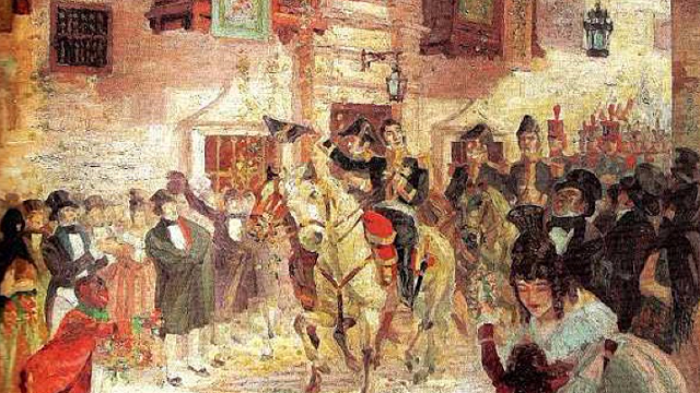 Ingreso de San Martin a Lima