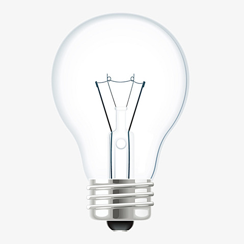 Se crea la bombilla con filamento de tungsteno