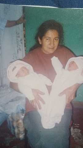 Sonreí  por primera vez.